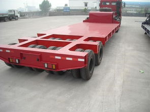低平板半挂车价格长宽高尺寸多少手续齐全