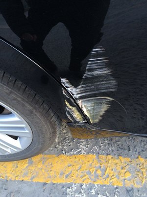 【图】车漆刮坏,在线求助怎么办_雷克萨斯ES论坛_汽车之家论坛