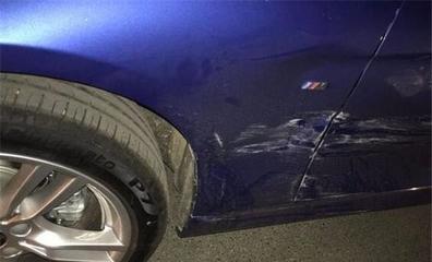 湖南一辆30万宝马3系发生事故,车主下车一看,顿时挂不住脸!