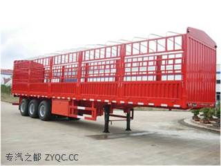 征远牌LHG9400CCQ型仓栅式半挂车产品技术参数及挂车漆介绍